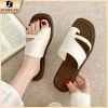Dép Lê Sandal Nữ STOMPION Thời Trang Hàn Quốc - Phong Cách Tối Giản, Đế Bằng Êm, Nhiều Màu, Giá Chỉ 32.500₫