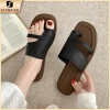 Dép Lê Sandal Nữ STOMPION Thời Trang Hàn Quốc - Phong Cách Tối Giản, Đế Bằng Êm, Nhiều Màu, Giá Chỉ 32.500₫ 3