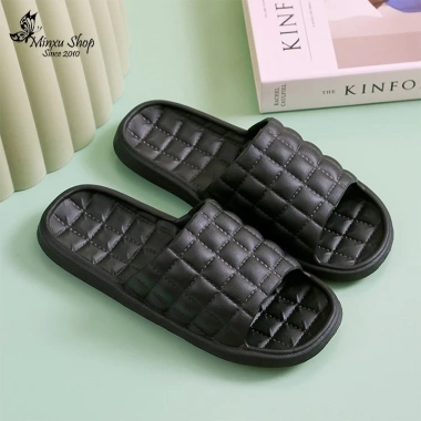Dép lê xốp 4 mùa, hình ô vuông chống trượt - Đồ nhà tắm, văn phòng Minxu DEP03 24.190₫ 8