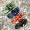 Dép lỗ táo đúc quai ngang - Đi trong nhà, văn phòng, nhà tắm, chống trơn, 21.000đ