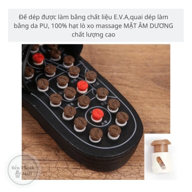 Dép Massage Bấm Huyệt Bàn Chân Giảm Mệt Mỏi, Thư Giãn Căng Thẳng – Chỉ 210.800₫ 3 Dép Massage Bấm Huyệt Bàn Chân Giảm Mệt Mỏi, Thư Giãn Căng Thẳng – Chỉ 210.800₫ 3