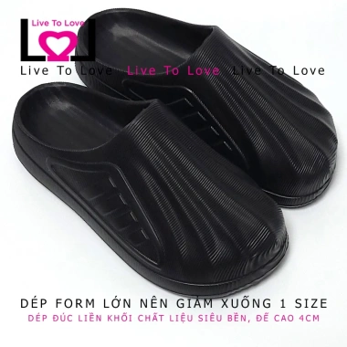 Dép nam bít mũi DUWA SN355 đúc liền khối siêu nhẹ, đế cao 4cm - Giá 78.989₫ 6