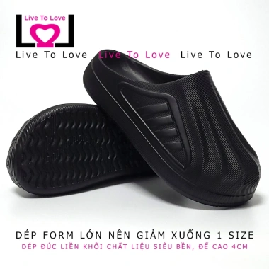 Dép nam bít mũi DUWA SN355 đúc liền khối siêu nhẹ, đế cao 4cm - Giá 78.989₫ 8 Dép nam bít mũi DUWA SN355 đúc liền khối siêu nhẹ, đế cao 4cm - Giá 78.989₫ 8