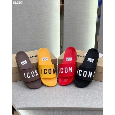 Dép nam ICON full đỏ mẫu Tết 2.025 boy phố - Siêu xịn, giá ưu đãi 75.600₫