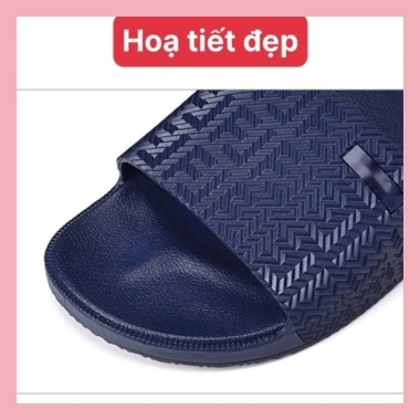 Dép nam nữ quai ngang cặp cao su đen chống trơn, unisex đi biển du lịch - 32.000₫ 5