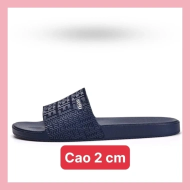 Dép nam nữ quai ngang cặp cao su đen chống trơn, unisex đi biển du lịch - 32.000₫ 6