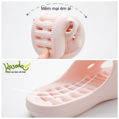 Dép nhà tắm kháng khuẩn siêu nhẹ, siêu mềm, chống trơn, lỗ thoát nước, giá chỉ 119.000₫ 5 Dép nhà tắm kháng khuẩn siêu nhẹ, siêu mềm, chống trơn, lỗ thoát nước, giá chỉ 119.000₫ 5