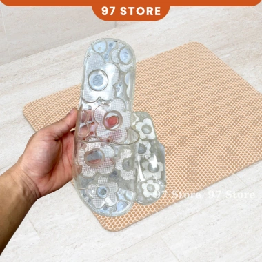 Dép nhựa phòng trượt cho nhà tắm, toilet, khách sạn, spa - Giá chỉ 34.000đ 9