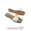 Dép Nữ Carnaval Đế Bệt Mũi Vuông Nơ To Da Mềm - Thoải Mái Đi Làm, Đi Chơi, Du Lịch, Giá Ưu Đãi 167k 5