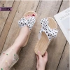 Dép nữ đi biển đi chơi đi làm họa tiết chấm bi siêu xinh êm mềm cao cấp - Giá chỉ 69.000 VND Hottrend BIKINI.VN 10