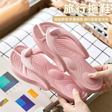 Dép nữ gập lại đa năng, tháo rời: thích hợp du lịch & công sở, chỉ 40.823₫
