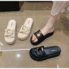 Dép nữ kiểu mới, đế cao 5 phân, chống thấm, chống trượt, quai ngang DN46 – 95.000₫ 9