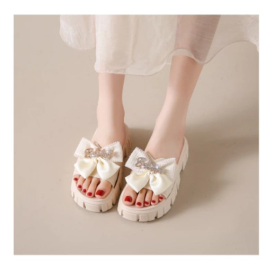 Dép Nữ Nơ Chữ Độn Đế Răng Cưa 3cm - Quai Ngang Sang Trọng SISTER 2.023 Giá 72k 7 Dép Nữ Nơ Chữ Độn Đế Răng Cưa 3cm - Quai Ngang Sang Trọng SISTER 2.023 Giá 72k 7
