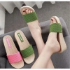 Dép nữ quai ngang DN05 xanh đế cao 5cm, tăng chiều cao, bền, phù hợp văn phòng, dạo phố - 89.000₫ 2