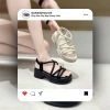 Dép Nữ Quai Ngang N211 Thời Trang QCCC Sandal Đế Eva 5cm Siêu Nhẹ Giá 199.500 VND