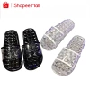Dép nữ quai ngang PTLUXURY nhựa trong suốt bền bì dễ phối đồ Hàng cao cấp 39.5k