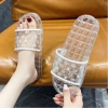 Dép nữ quai ngang PTLUXURY nhựa trong suốt bền bì dễ phối đồ Hàng cao cấp 39.5k 4