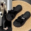 Dép nữ ulzzang đế cao sang chảnh mã 333 - bản mới hot trend, fullbox du lịch biển, giảm giá 138k 2