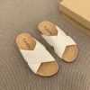 Dép quai chéo nữ Hottrend 2.025 vải cao cấp đế cao su 3cm - Đi chơi, đi biển siêu VIP DOZIMAX 5