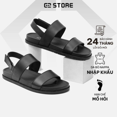 Dép quai hậu nam G2 Juno - Sandal da cao cấp, xăng đan, giá 264.999 VND