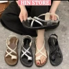 Dép quai hậu nữ sandal dây chéo xỏ ngón đế cao 2cm đi học, đi biển MS45 giảm 175.900 VND 7