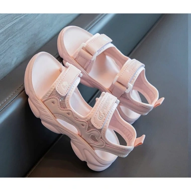 Dép Quai Hậu Sandal Đi Học Bé Gái 3-14 Tuổi Đế Siêu Nhẹ Màu Hồng Đáng Yêu - Giá 220k 2 Dép Quai Hậu Sandal Đi Học Bé Gái 3-14 Tuổi Đế Siêu Nhẹ Màu Hồng Đáng Yêu - Giá 220k 2