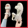 Dép Quai Hậu Sandal Nhún Sang Chảnh Đế PU Siêu Nhẹ Cực Êm Giá chỉ 99.000 VND