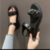 Dép Quai Hậu Sandal Nhún Sang Chảnh Đế PU Siêu Nhẹ Cực Êm Giá chỉ 99.000 VND 2