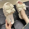 Dép quai ngang cao su gắn Nơ V nữ - mềm êm, chống trơn, chỉ 65.000₫