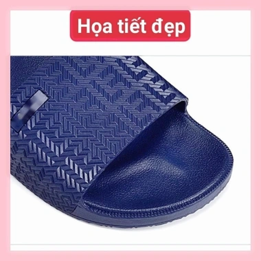 Dép quai ngang nam nữ kiểu lê đế bệt cao su đen, đi mưa, du lịch, tắm biển, cặp đôi - Giá chỉ 32.000đ