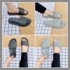 Dép quai ngang nam nữ kiểu lê đế bệt cao su đen, đi mưa, du lịch, tắm biển, cặp đôi - Giá chỉ 32.000đ 8