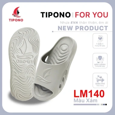 Dép quai ngang TIPONO LM140 nguyên khối đế êm mềm, chống trượt, thích hợp du lịch biển đi chơi nam nữ - Giá 125.000 VND 7