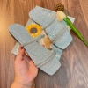 Dép San San XOÀN 3 Quai Đính Xoàn Mang Sáng Chân - 2 Màu Đen Bạc, Du Lịch 9