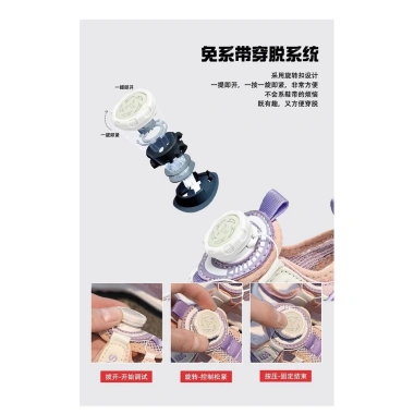 Dép sandal bé trai mùa hè 2.025 - Giày thể thao đi biển mũi kín, khóa xoay, giá 280.965 VND 6