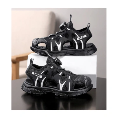 Dép Sandal Bịt Mũi urBan Nam Nữ KD01 - Đỏ Điểm Xanh, Không Hôi Chân, 445.000₫