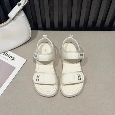 Dép sandal đi học miin đế cao 3cm quai ngang siêu nhẹ chống trượt - Giá chỉ 115k 9