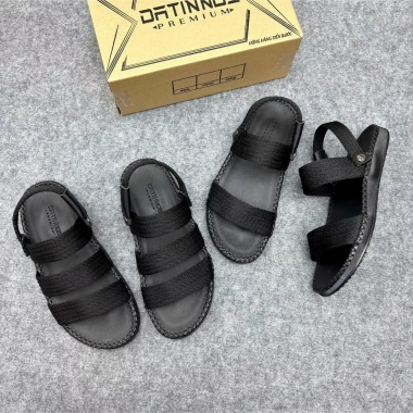 Dép sandal nam 2 trong 1 quai dù, đế doctor khâu chỉ chắc chắn - Giá 184.999đ