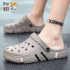 Dép sandal nam đi biển đơn giản sọc màu thời trang - đế chống trượt, lỗ thoáng khí, giá ưu đãi 168.750 3