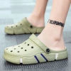 Dép sandal nam đi biển đơn giản sọc màu thời trang - đế chống trượt, lỗ thoáng khí, giá ưu đãi 168.750 4