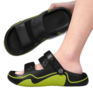 Dép sandal nam Hàn Quốc cao cấp, EVA 4.0cm, hai màu, chống trượt, phù hợp thể thao và đi biển