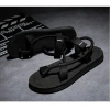 Dép sandal nam nữ mùa hè du lịch 3 màu Đen Xám Nâu giảm giá 105k tăng 1 size 9