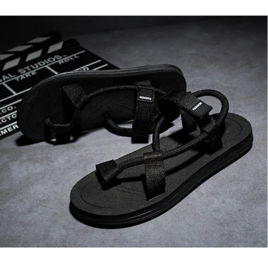 Dép sandal nam nữ mùa hè du lịch 3 màu Đen Xám Nâu giảm giá 105k tăng 1 size