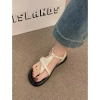 Dép sandal nữ đế thấp xỏ ngón girl phố quai hậu sang chảnh, đi học - Giá 149k 4
