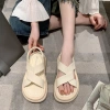 Dép Sandal Nữ Đi Biển N12 QCCC - Quai Sáp Chéo, Đế Eva Hai Tầng Siêu Nhẹ 223k 3