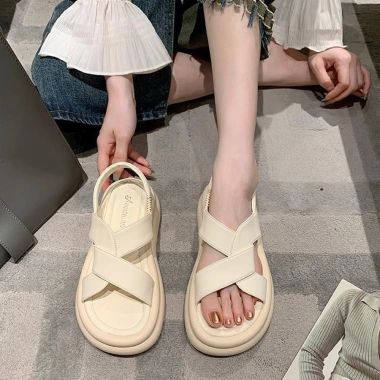 Dép Sandal Nữ Đi Biển N12 QCCC - Quai Sáp Chéo, Đế Eva Hai Tầng Siêu Nhẹ 223k 3 Dép Sandal Nữ Đi Biển N12 QCCC - Quai Sáp Chéo, Đế Eva Hai Tầng Siêu Nhẹ 223k 3