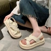 Dép Sandal Nữ Đi Biển N12 QCCC - Quai Sáp Chéo, Đế Eva Hai Tầng Siêu Nhẹ 223k 4