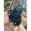 Dép Sandal Nữ Kết Nơ Đế Cao 4-5cm - Đi Êm Chân, Phù Hợp Đi Học và Đi Làm B1 4