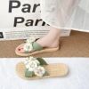 Dép sandal nữ mùa hè - Dép hoa đế bằng mới, Hàn Quốc, đi biển cute, chỉ 90.000₫ 2