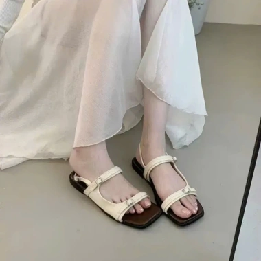 Dép sandal nữ quai chéo da PU chống nước T1.510 - Hot trend, giá chỉ 74.000₫ 3