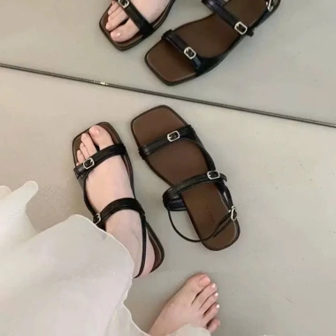 Dép sandal nữ quai chéo da PU chống nước T1.510 - Hot trend, giá chỉ 74.000₫ 4